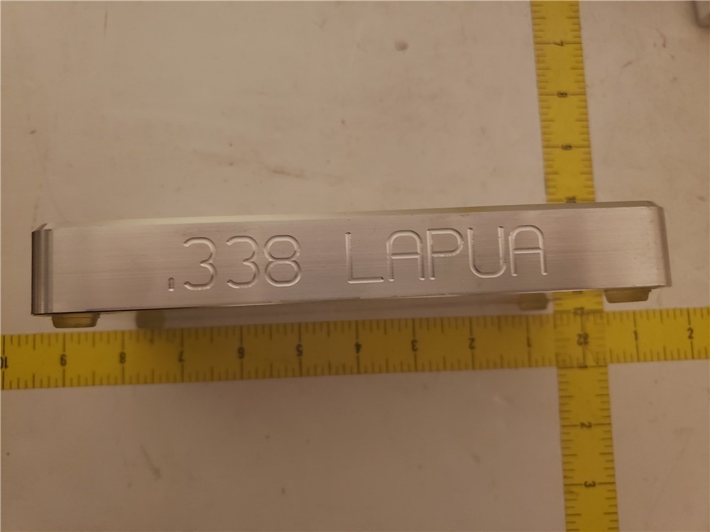 338 Lapua machined aluminum loading block-FAST FREE SHIPPING y2+-img-1