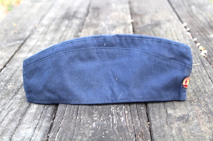 Cold War East Germany Navy Enlisted Summer Garrison Cap-img-3