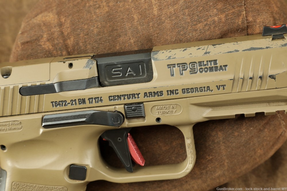 Salient Arms Canik TP9 Elite Combat Tactical Pistol Semi-Auto Striker Fired-img-17
