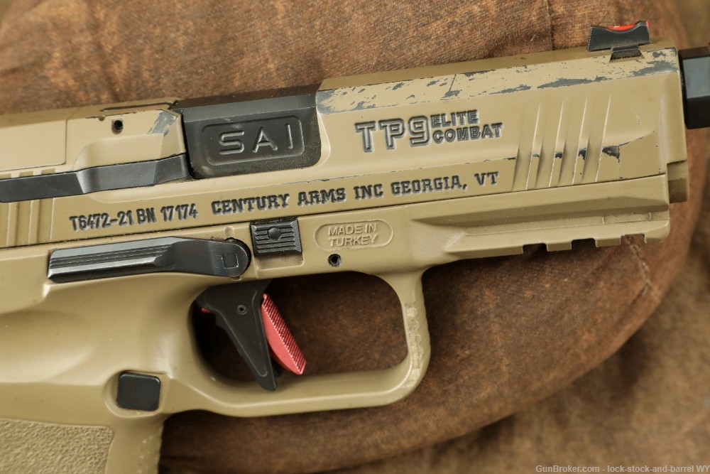 Salient Arms Canik TP9 Elite Combat Tactical Pistol Semi-Auto Striker Fired-img-18