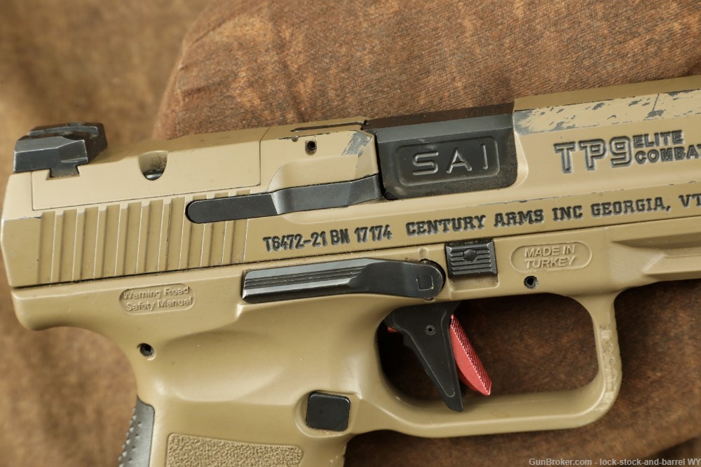 Salient Arms Canik TP9 Elite Combat Tactical Pistol Semi-Auto Striker Fired-img-16
