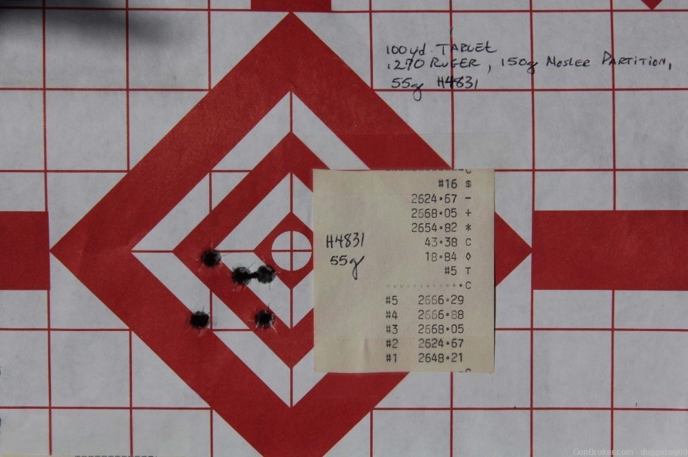 .270 Win. cartridges, Self-loaded with 150 grain Nosler Partition bullets-img-3
