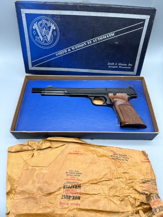Smith & Wesson Model 41.22LR Early 1958 SERIAL # 4308 Rare Pistol S&W mod41-img-0