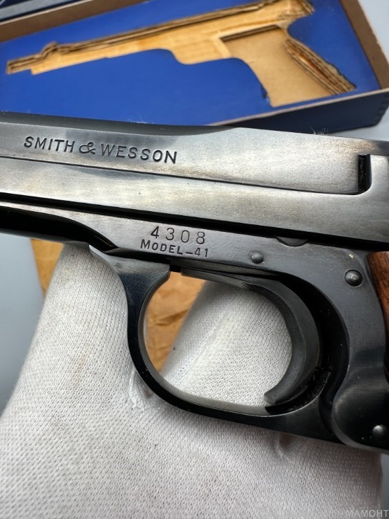 Smith & Wesson Model 41.22LR Early 1958 SERIAL # 4308 Rare Pistol S&W mod41-img-2