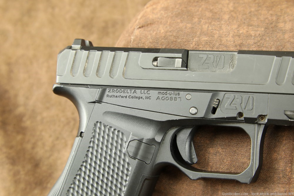 ZRO Delta Modulus Compact Aluminum Modular Pistol 9mm Striker Fired-img-15