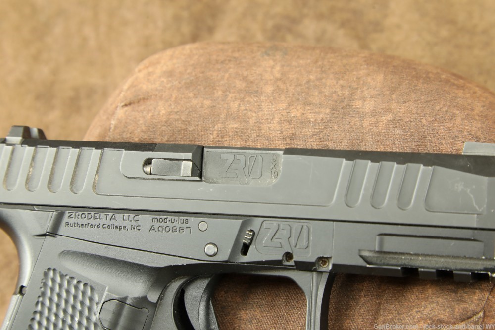 ZRO Delta Modulus Compact Aluminum Modular Pistol 9mm Striker Fired-img-14