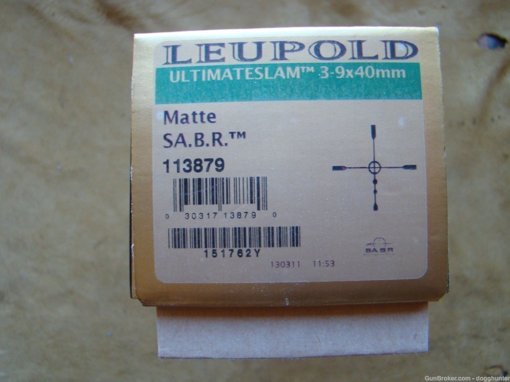 LEUPOLD ULTIMATESLAM - 3-9X40MM - MUZZLELOADER RIFLE SCOPE -img-4