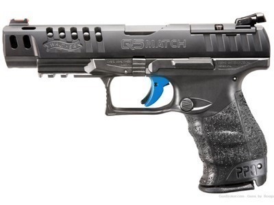 WALTHER PPQ M2 Q5 MATCH, 9MM, 15 + 1, * 3 MAGS *