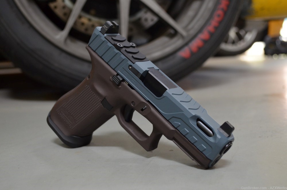 Glock 45 G5 SLR Mod 1 Ported Ameriglo RMR Ready X-Werks Vortex Bronze JJ CW-img-0