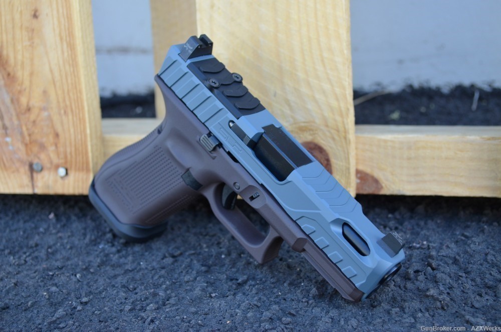Glock 45 G5 SLR Mod 1 Ported Ameriglo RMR Ready X-Werks Vortex Bronze JJ CW-img-2