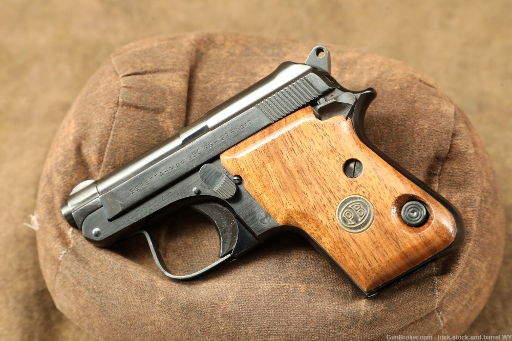 Italian Beretta Model 950 BS Minx Tip-up .22 Short 2.5” Pocket Pistol-img-6