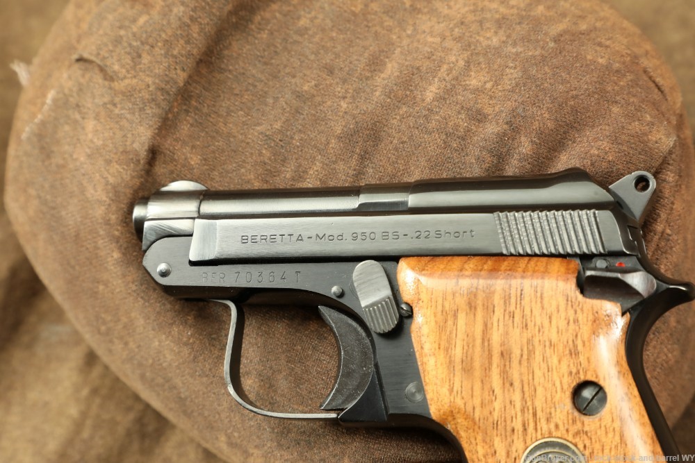 Italian Beretta Model 950 BS Minx Tip-up .22 Short 2.5” Pocket Pistol-img-19
