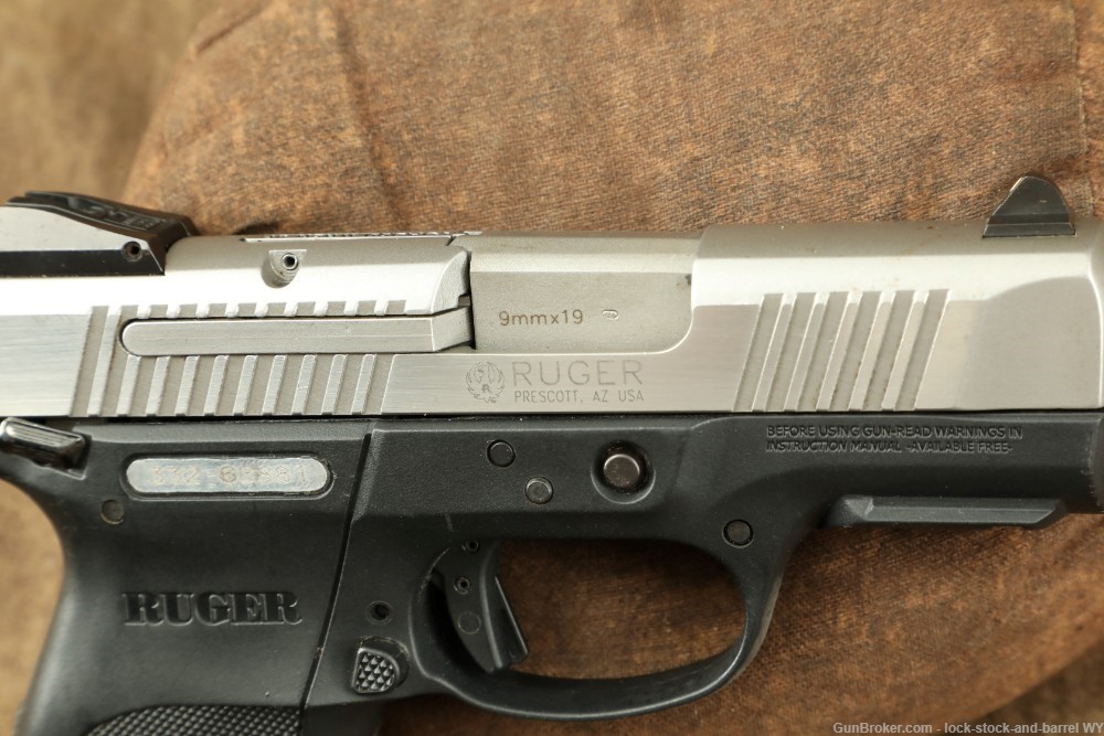 Sturm Ruger SR9C Compact Stainless 3.5” Striker Fired Semi-Auto Pistol -img-14