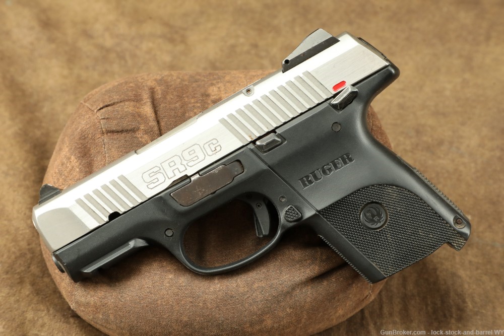 Sturm Ruger SR9C Compact Stainless 3.5” Striker Fired Semi-Auto Pistol -img-5