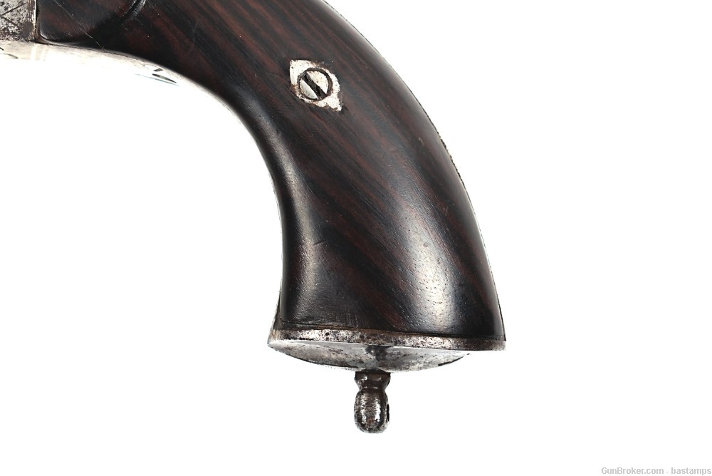 Continental Double Barrel Snake Eye Pinfire Pocket Pistol (Antique)-img-15