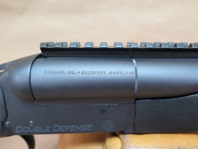 Stoeger Double Defense SxS 12ga Coach Gun With Laserlyte Green Laser-img-4