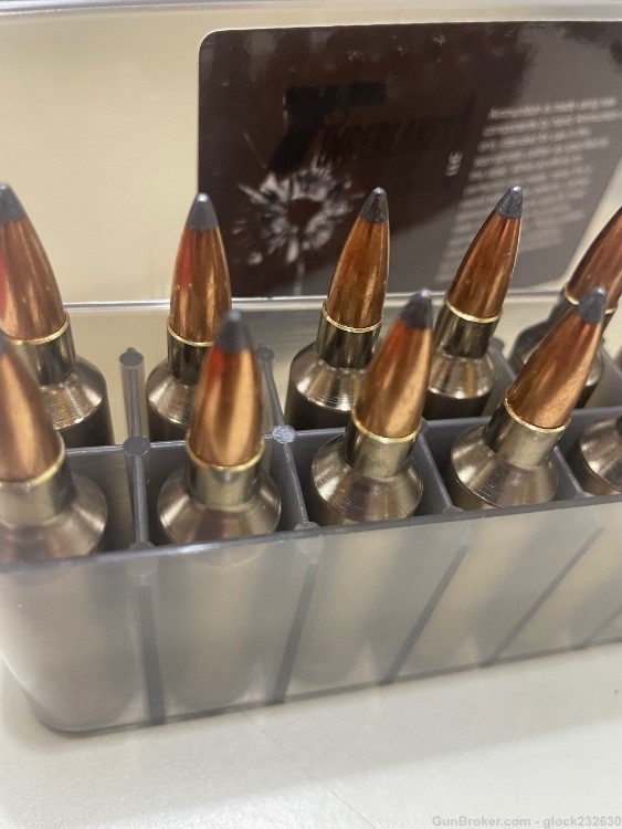 (20) .270 wsm 150gr Sierra game king ammunition ammo-img-1