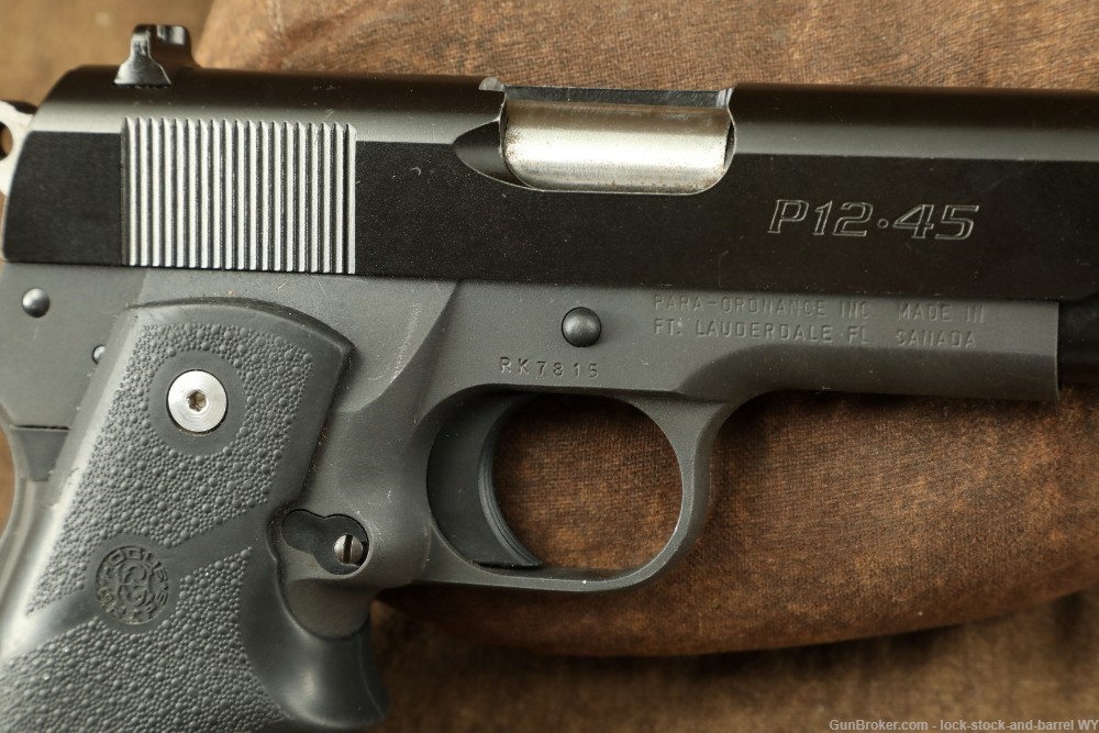 Para-Ordnance P12-45 .45 ACP 3.5” Semi-Auto Compact Pistol 1911 w/ 3 Mags-img-16