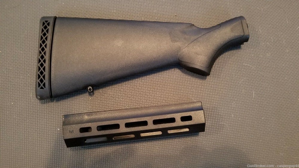 MOSSBERG 590 M-LOK STOCK W/Bolt and Forend SET SYNTHETIC 12 GAUGE -img-0
