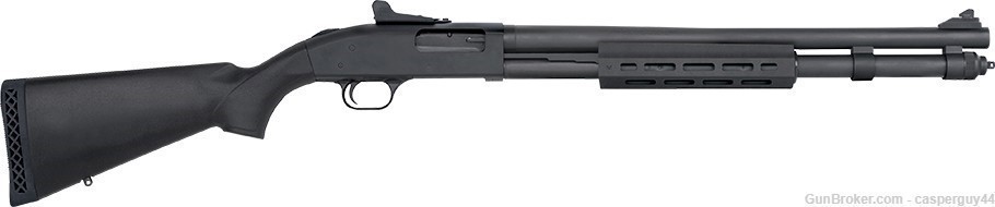MOSSBERG 590 M-LOK STOCK W/Bolt and Forend SET SYNTHETIC 12 GAUGE -img-1