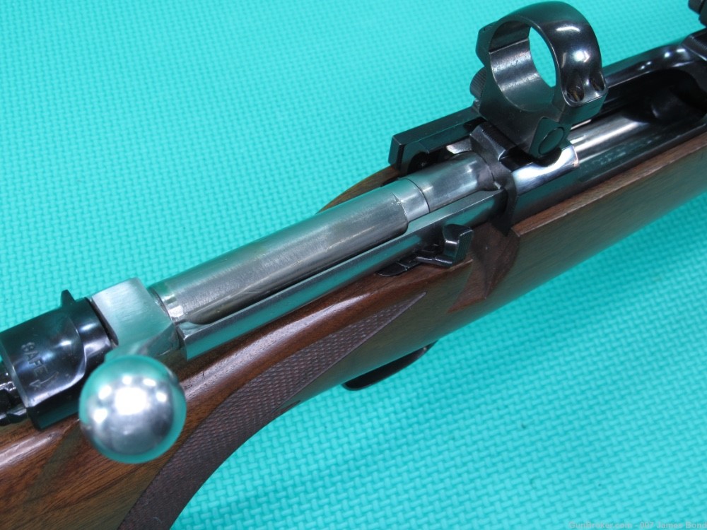 Ruger M77 Mark II Walnut Blued 243 Win. Made in 2000 w/Factory Scope Rings -img-41