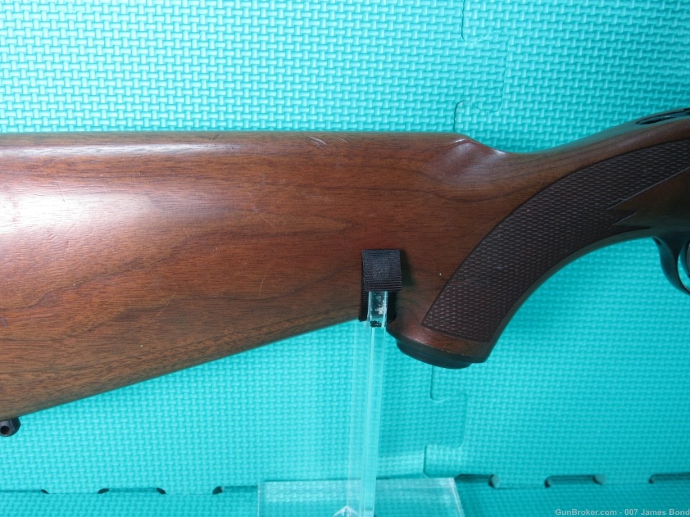 Ruger M77 Mark II Walnut Blued 243 Win. Made in 2000 w/Factory Scope Rings -img-2