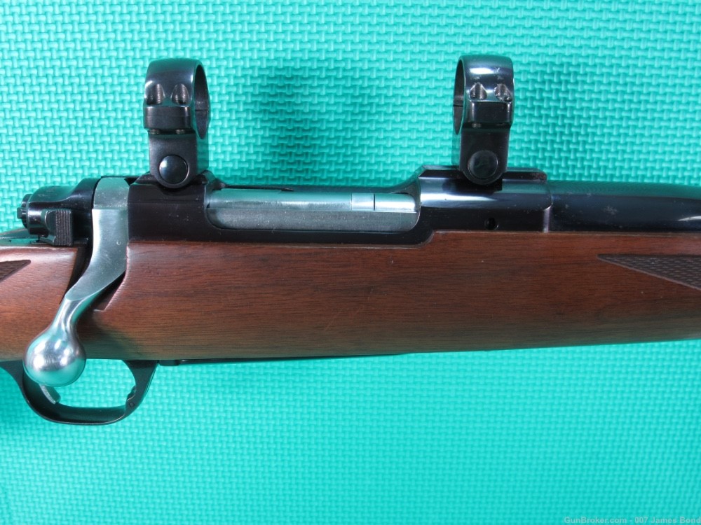 Ruger M77 Mark II Walnut Blued 243 Win. Made in 2000 w/Factory Scope Rings -img-4
