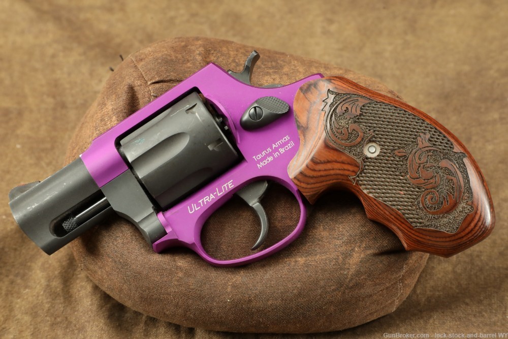 Taurus 856 Ultra-Lite Violet .38 Special 2” Snub Nose 6-Shot Revolver-img-4