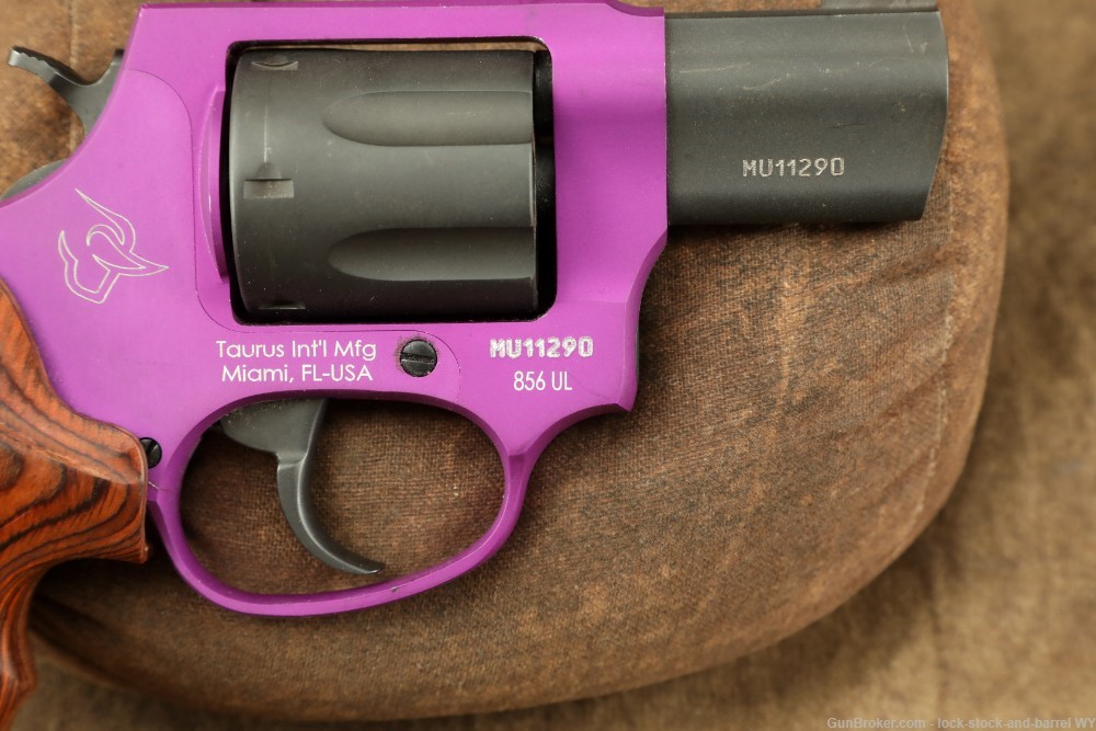 Taurus 856 Ultra-Lite Violet .38 Special 2” Snub Nose 6-Shot Revolver-img-19