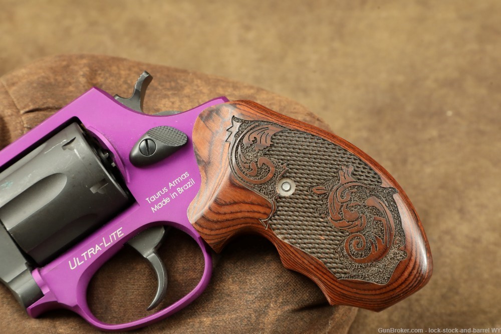 Taurus 856 Ultra-Lite Violet .38 Special 2” Snub Nose 6-Shot Revolver-img-6