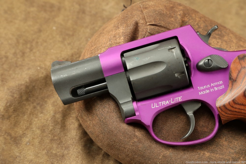 Taurus 856 Ultra-Lite Violet .38 Special 2” Snub Nose 6-Shot Revolver-img-5