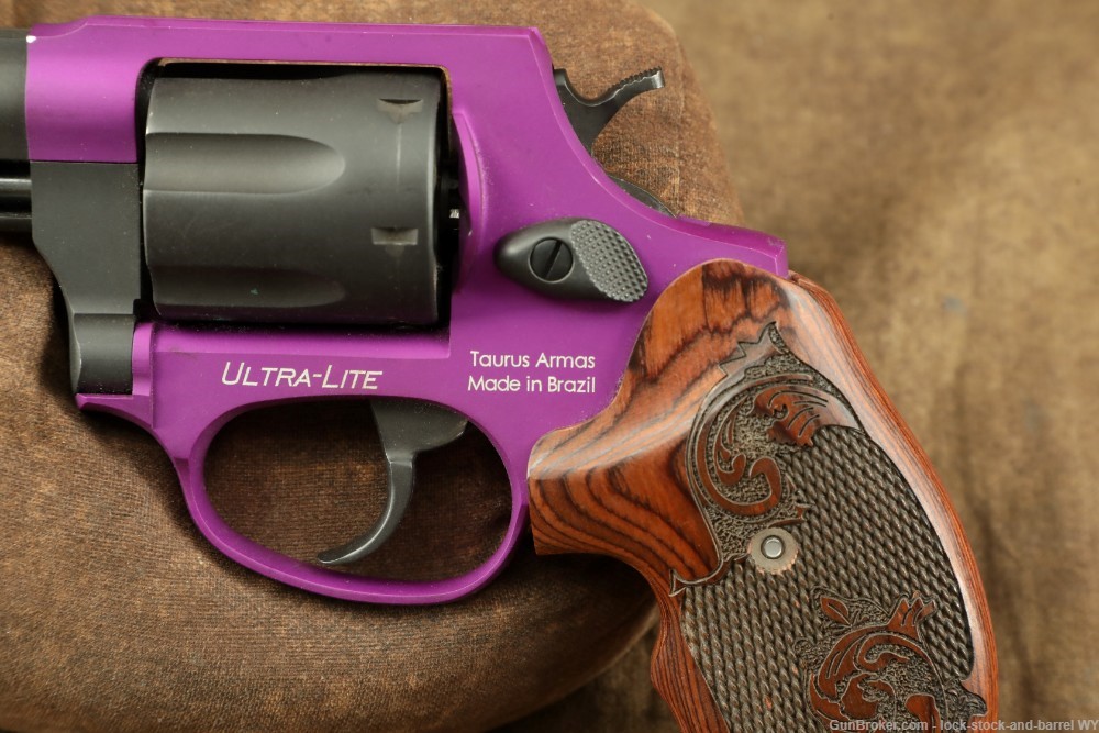 Taurus 856 Ultra-Lite Violet .38 Special 2” Snub Nose 6-Shot Revolver-img-22