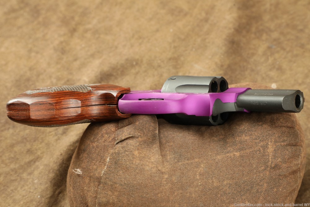 Taurus 856 Ultra-Lite Violet .38 Special 2” Snub Nose 6-Shot Revolver-img-8