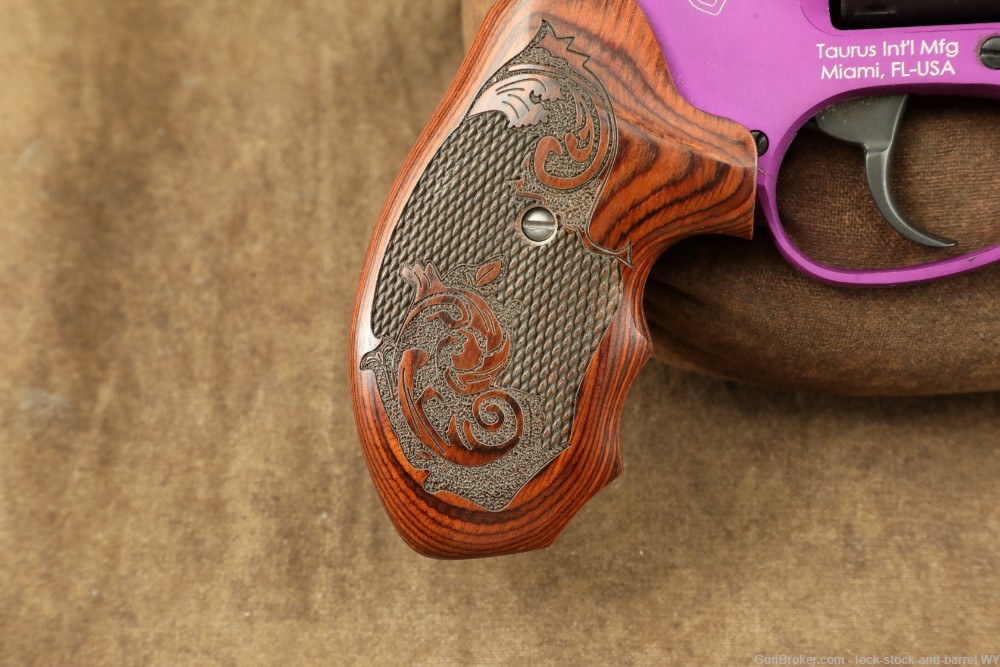 Taurus 856 Ultra-Lite Violet .38 Special 2” Snub Nose 6-Shot Revolver-img-16