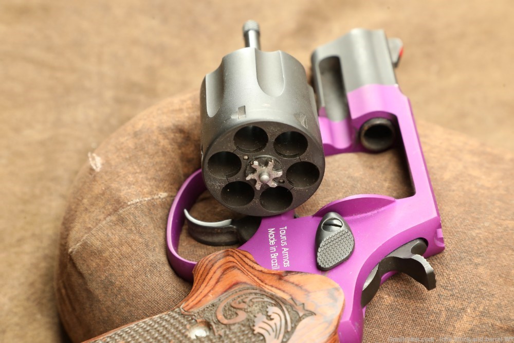 Taurus 856 Ultra-Lite Violet .38 Special 2” Snub Nose 6-Shot Revolver-img-12