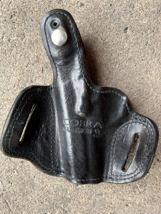 Vintage Cobra Gunskin  leather holster -img-1