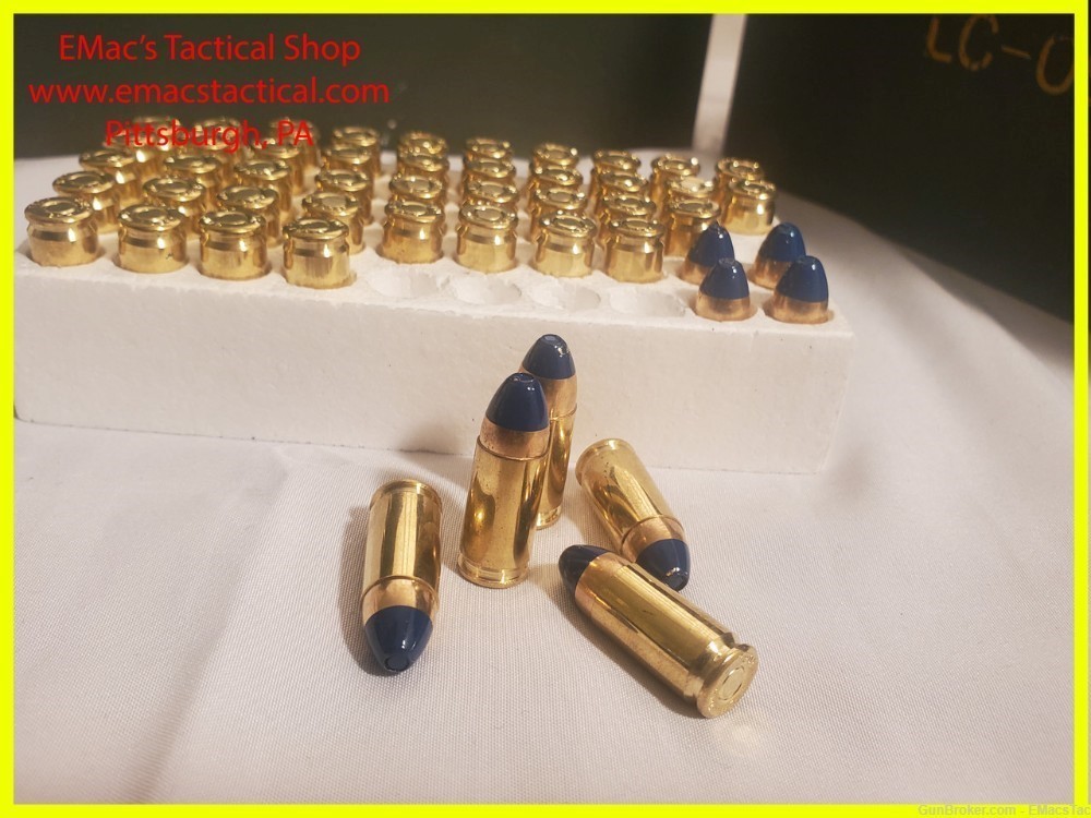 9mm 9x19 Heavy Incendiary Blue Tip Specialty Ammunition 10 Pack Exotic Amm0-img-0