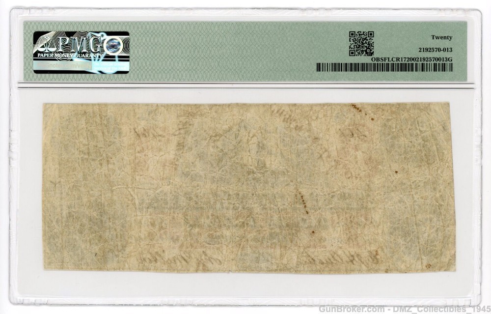 Civil War Era $3 Florida State Note Antique Currency Money Graded-img-1