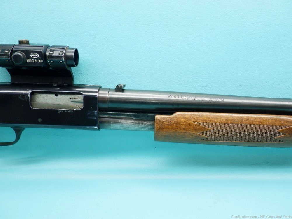 Mossberg 500A 12ga 3" 24" Slugster bbl Shotgun W/ Red Dot-img-2