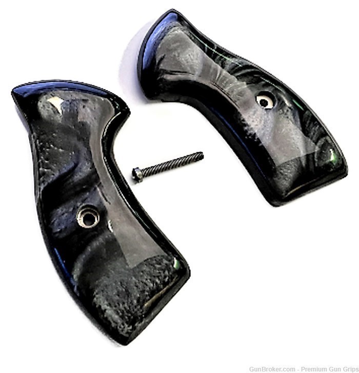 Charter Arms Grips universal fit Black Fire Pearl-img-3