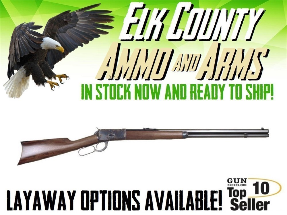 Cimarron 1892 Lever Action Rifle .45 Colt 24" Walnut 12 Rounds AS610-img-0
