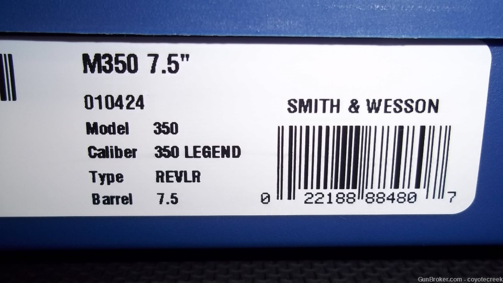 Smith & Wesson 350 Legend 13331 S&W M350 7.5"-img-24