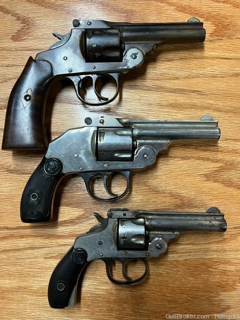 Harrington and Richardson / Iver Johnson Tilt Top Revolvers-img-1