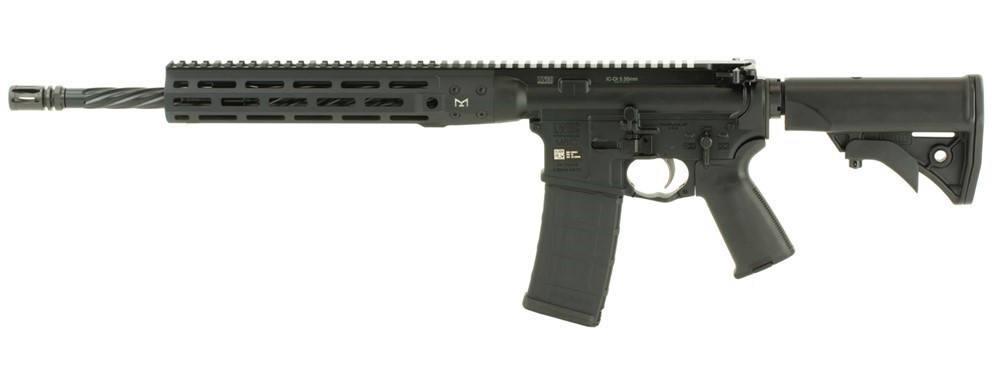 LWRC LWICDIR5B16ML IC DI MLOK IN Stock AR-15 5.56mm Black-img-0