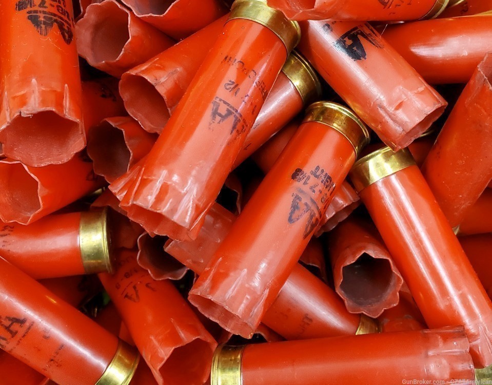 250 Once Fired 12G Winchester AA Red Shotgun Hulls-img-0