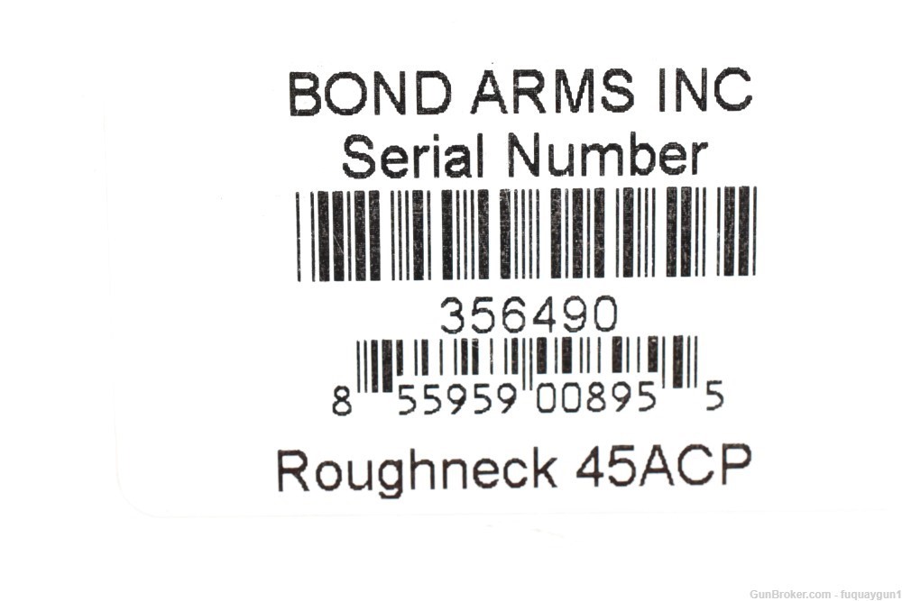 Bond Arms Roughneck 45 ACP 2.5" BARN-45ACP Roughneck-Roughneck-img-9