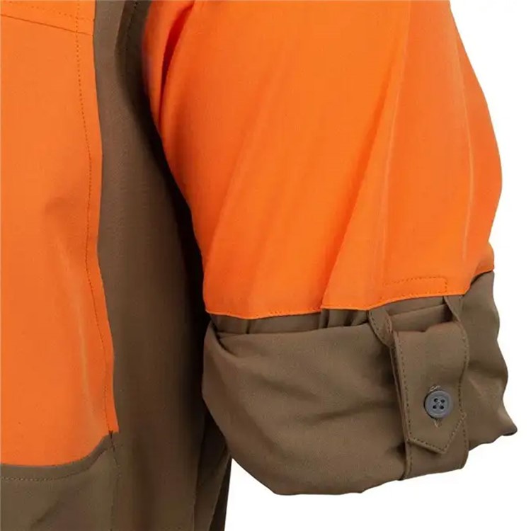 BERETTA Tkad Flex Shirt, Color: Tobacco And Blaze Orange, Size: XL-img-3