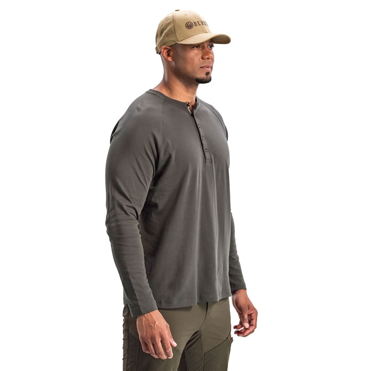 BERETTA Scout Performance Henley, Color: Green Moss, Size: S-img-4