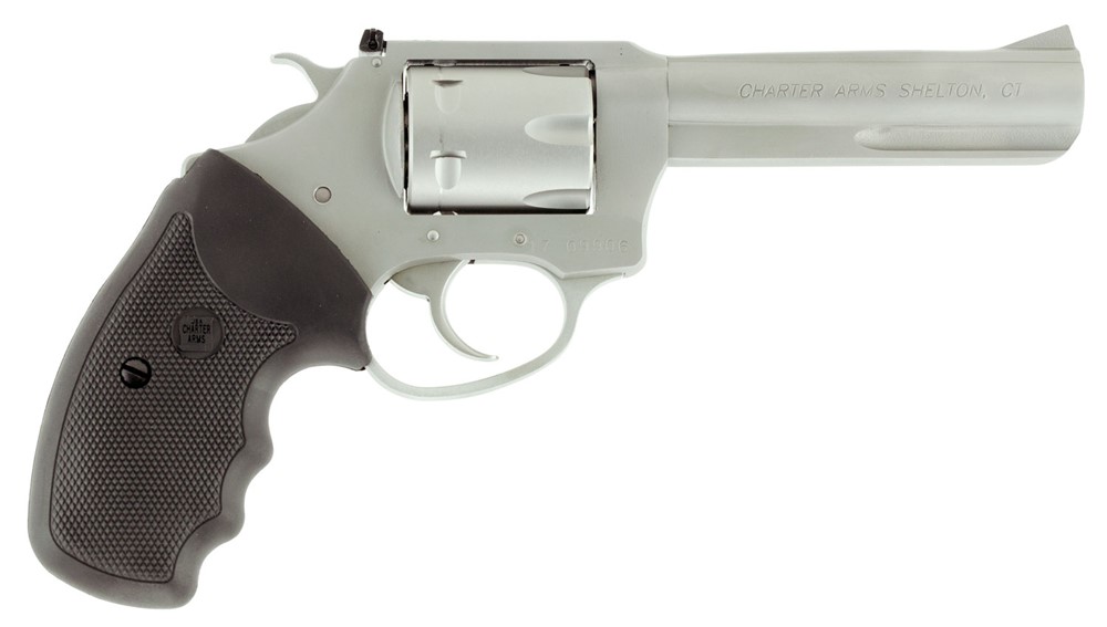 Charter Arms Pathfinder Target 22 Mag Revolver 4.20 6+1 Matte Stainless-img-0