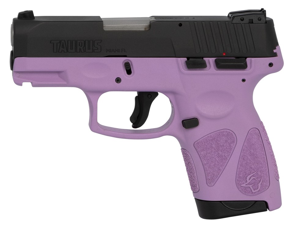 Taurus G2S 9mm Luger Pistol 3.26 Light Purple 1G2S931LP-img-1